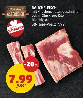 PENNY BAUCHFLEISCH Angebot