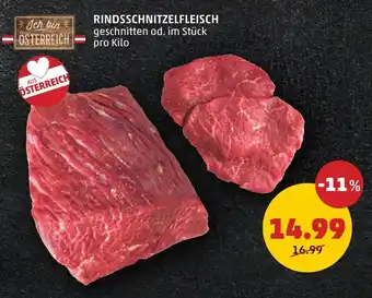 PENNY RINDSSCHNITZELFLEISCH per kilo Angebot