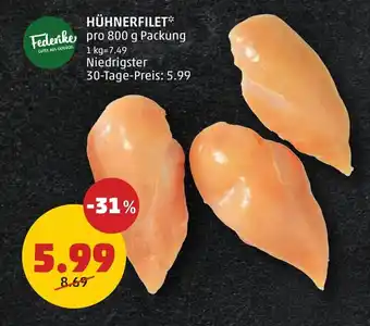 PENNY HÜHNERFILET Angebot