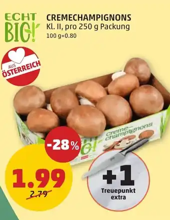 PENNY CREMECHAMPIGNONS Angebot