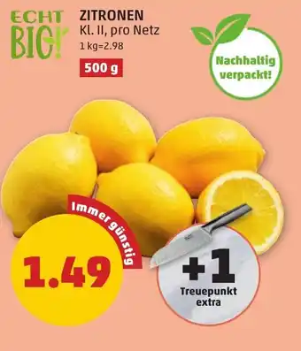 PENNY ZITRONEN Angebot