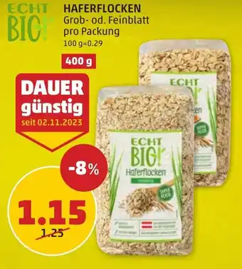 PENNY Haferflocken Angebot