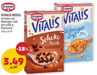 PENNY VITALIS MÜSLI Angebot