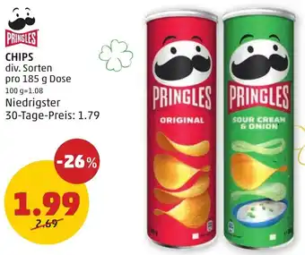 PENNY PRINGLES CHIPS Angebot