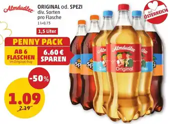 PENNY Almdudler ORIGINAL od. SPEZI Angebot