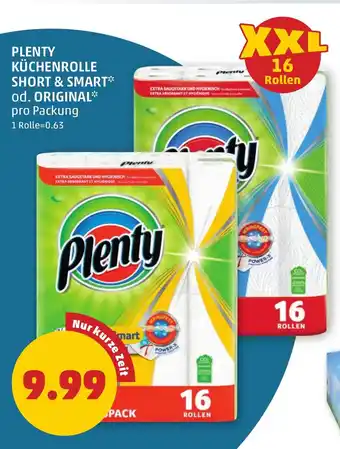 PENNY PLENTY KÜCHENROLLE SHORT & SMART od. ORIGINAL Angebot