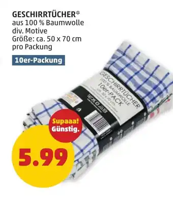 PENNY GESCHIRRTÜCHER Angebot