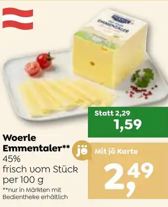 ADEG Woerle Emmentaler Angebot