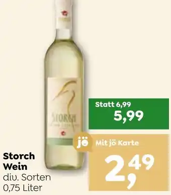 ADEG Storch Wein Angebot