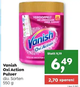 ADEG Vanish Oxi Action Pulver Angebot