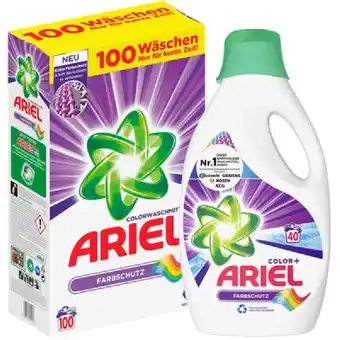 PENNY Ariel pulver od. flüssig div. sorten od. all-in-1-pods penny 1 packung Angebot