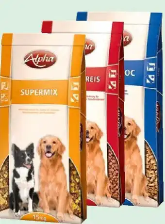 Lagerhaus ALPHA Hundenahrung Angebot