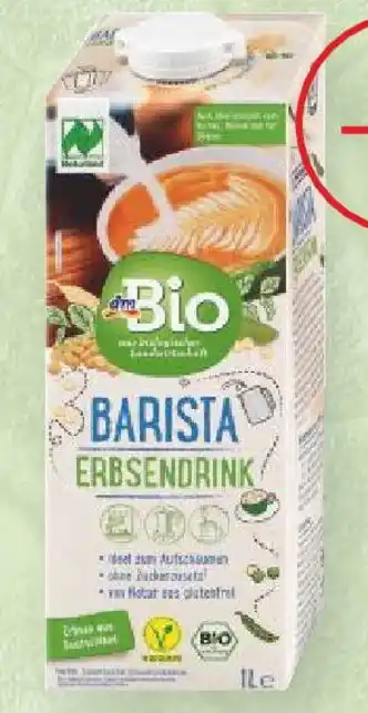 dm dmBio Barista Erbsendrink Angebot