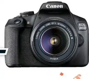 Media Markt Canon EOS 2000D + EF-S18-55 mm Spiegelreflexkamera-Set Angebot