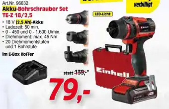 Zgonc Akku-Bohrschrauber Set Angebot