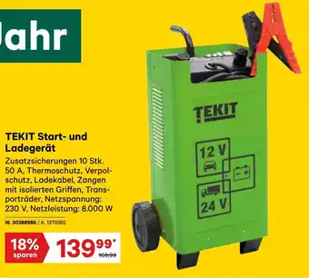 TEKIT Start- und Ladegerät