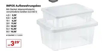 BayWa IMPOS Aufbewahrungsbox Angebot