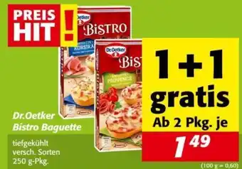 Nah&Frisch Dr.Oetker Bistro Baguette Angebot