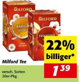 Nah&Frisch Milford Tee Angebot