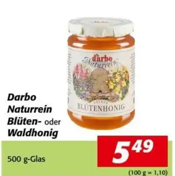 Nah&Frisch Darbo Naturrein Blüten- oder Waldhonig Angebot