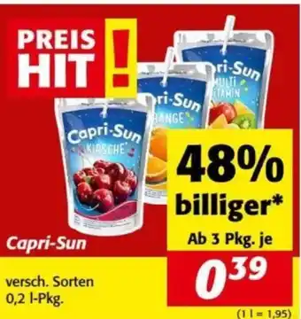 Nah&Frisch Capri-Sun Angebot
