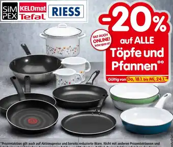 Interspar SIM KELOmat RIESS PEX Tefal Angebot