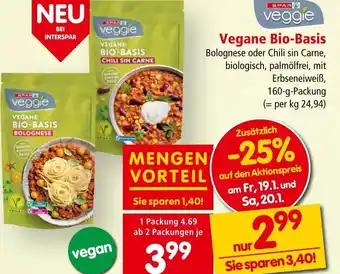 Interspar Vegane Bio-Basis Angebot