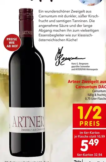 Interspar Wein Tipp Angebot