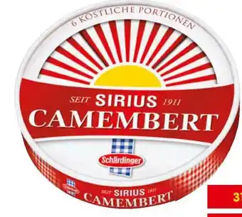 Interspar Sirius Camembert Angebot