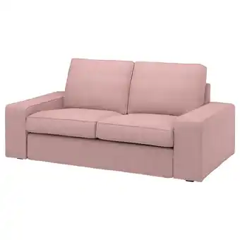 IKEA Kivik 2er-sofa, Gunnared hell braunrosa Angebot