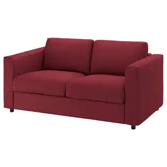 IKEA Vimle bezug 2er-sofa, lejde rot/braun Angebot