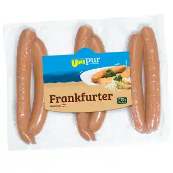 Unimarkt Unipur frankfurter unimarkt 375 gramm 1 packung Angebot