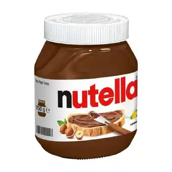 Unimarkt Ferrero nutella versch. sorten unimarkt 1 glas Angebot