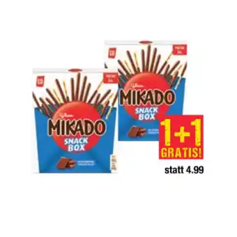 Maximarkt Mikado snackbox xl maximarkt 159 gramm 1 packung Angebot