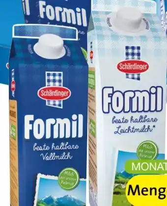 Spar Formil h-vollmilch Angebot