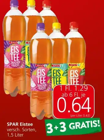 Spar Eistee Angebot