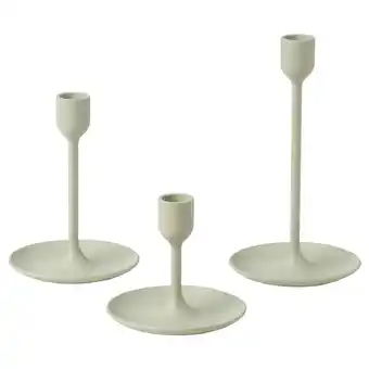 IKEA Fulltalig kerzenständer 3er-set, grün Angebot