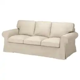 IKEA Ektorp bezug 3er-sofa, kilanda hellbeige Angebot