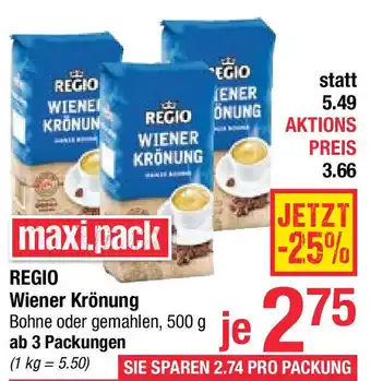 Maximarkt REGIO Wiener Krönung Angebot