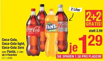 Maximarkt Coca-Cola, Coca-Cola light, Coca-Cola Zero Angebot