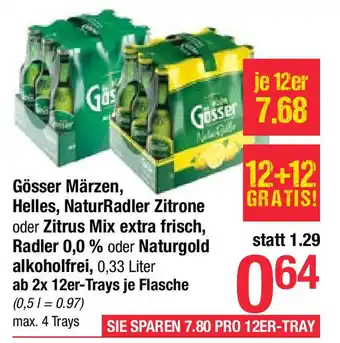 Maximarkt Gösser Märzen Angebot