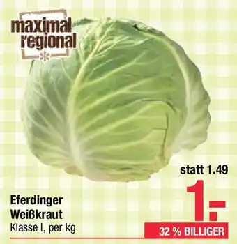 Maximarkt Eferdinger Weißkraut Angebot