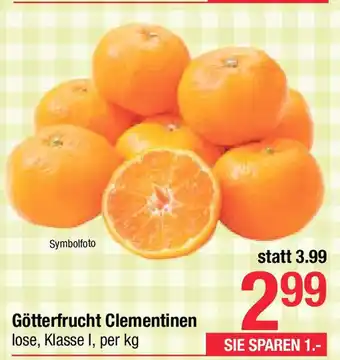 Maximarkt Götterfrucht Clementinen Angebot