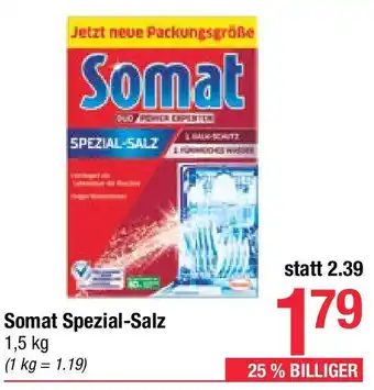 Maximarkt Somat Spezial-Salz, 1.5 kg Angebot