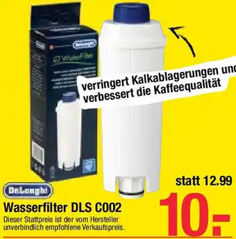 Maximarkt Wasserfilter DLS C002 Angebot