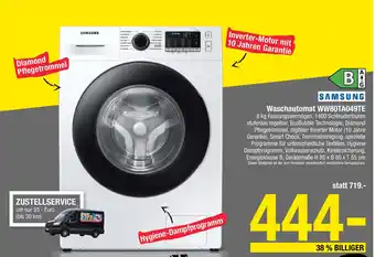 Maximarkt Waschautomat WW80TA049TE Angebot