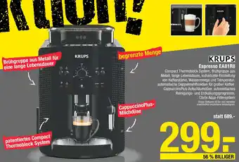 Maximarkt KRUPS Espresso EA81R8 Angebot