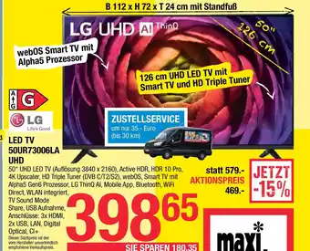 Maximarkt LG 50UR73006LA UHD Angebot