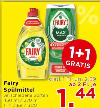 Unimarkt Fairy Spülmittel Angebot