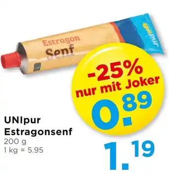 Unimarkt UNIpur Estragonsenf Angebot